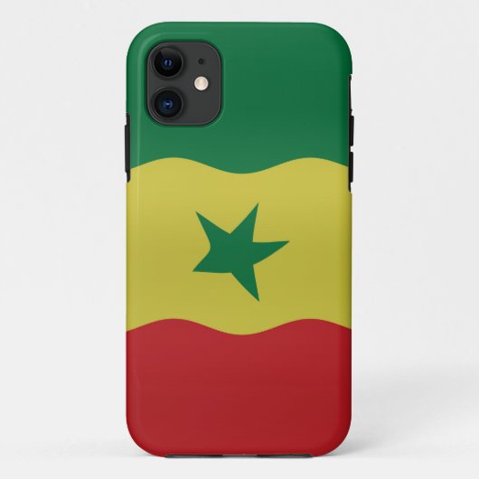 セネガル国旗 Case-Mate iPhoneケース (裏面)