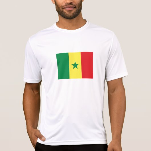 セネガル国旗 Tシャツ (正面)