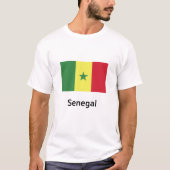 セネガル国旗 Tシャツ (正面)