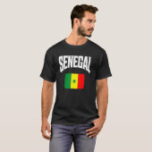 セネガル国旗 Tシャツ (正面フル)
