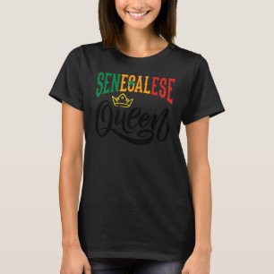 セネガル女王セネガル国旗 Tシャツ