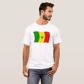 セネガル旗シャツ Tシャツ (正面フル)