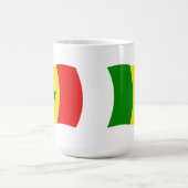 セネガル旗マグカップ コーヒーマグカップ (中央)