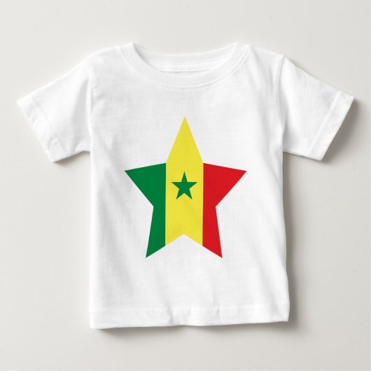 セネガル星 ベビーTシャツ (正面)