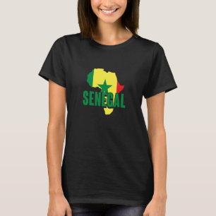 セネガル アフリカの誇りと遺産 2 Tシャツ