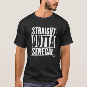セネガル – ストレートアウトタセネガル Tシャツ