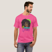 セネガル・セネガル西アフリカ誇りを持ったプリンセスクエ Tシャツ (正面フル)