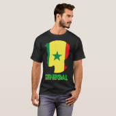 セネガル・セネガル西ア誇りを持ったフプリンス・ボーイ・ソ Tシャツ (正面フル)