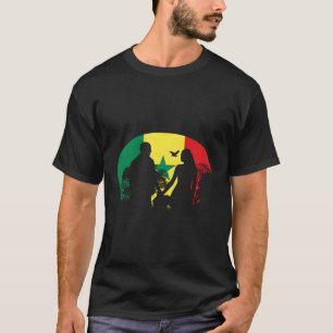 セネガル・セネガル西ア誇りを持ったフラブ国旗 Tシャツ