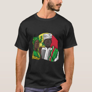 セネガル・セネガル西ア誇りを持ったフラブ国旗Cou Tシャツ