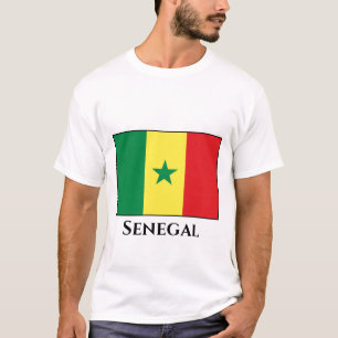 セネガル(セネガル)国旗 Tシャツ