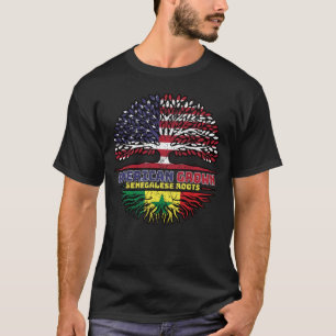 セネガル・セネガルUSアメリカ合衆国の統一された州 Tシャツ