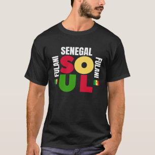 セネガル・ソウル・フラニ祖先の開始DNAレスル Tシャツ