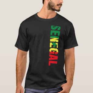 セネガル・ファン国旗セネガル・プレミアム Tシャツ