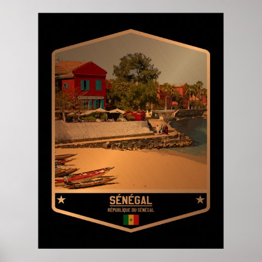 セネガル ポスター (正面)