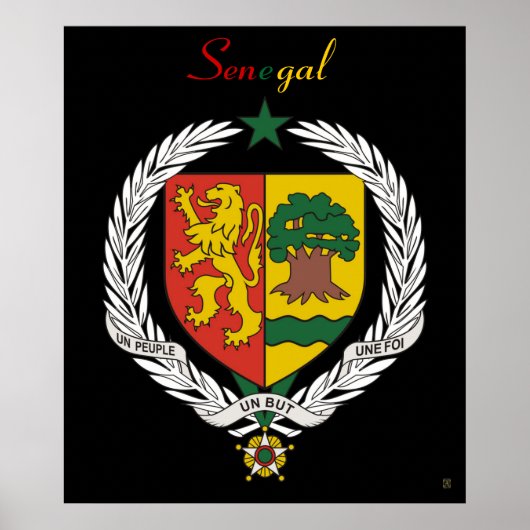 セネガル ポスター (正面)