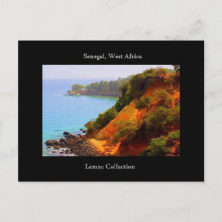 セネガル、西アフリカ海ビュー ポストカード