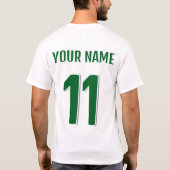 セネガル 2026 ファンTシャツ Tシャツ (裏面)
