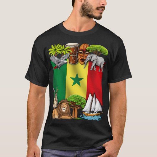 セネガル Tシャツ (正面)