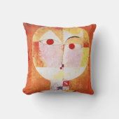 セネシオキュービストポートレートポールクレー クッション (正面)