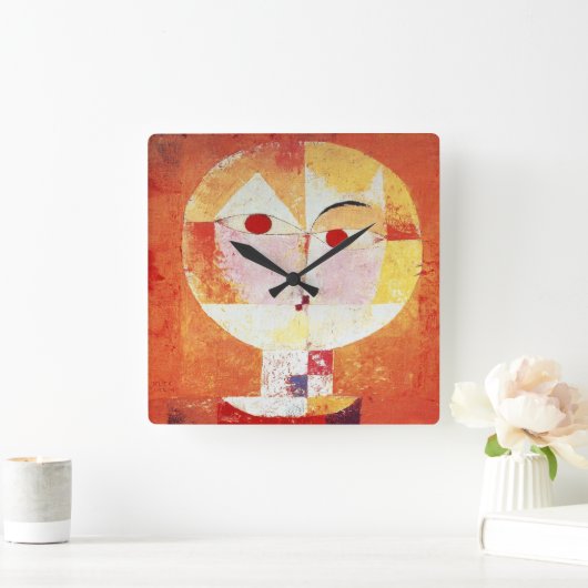 セネシオ スクエア壁時計 (ホーム)