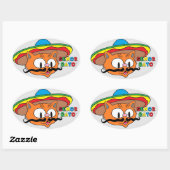 セノアト楕円ステッカー 楕円形シール (シート)