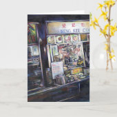 セノシリカピアシンガポールグリーティングカード カード (黄色い花)