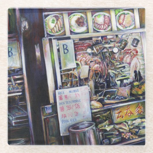 セノシリカピア ガラスコースター (正面)