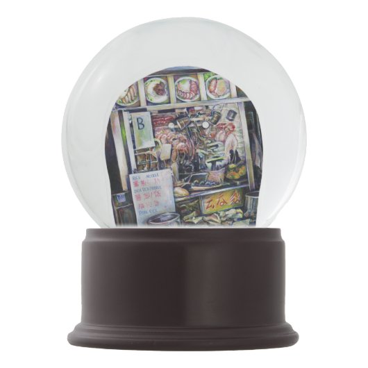 セノシリカピア スノーグローブ (正面)