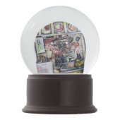 セノシリカピア スノーグローブ (裏面)