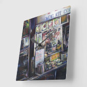 セノシルカピア スクエア壁時計 (傾斜)