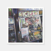 セノシルカピア スタンダードカクテルナプキン (正面)