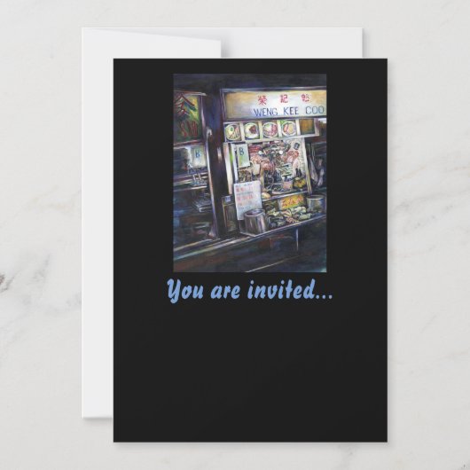 セノシルカピア マグネット招待状 (正面)