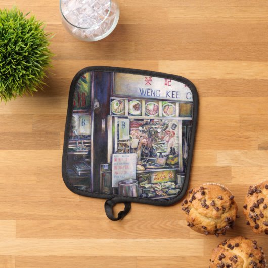 セノシルカポビア 鍋敷き (トップダウン)