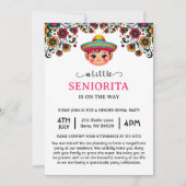 セノリタは赤ちゃんシャワーを浴びる途中だ 招待状 (正面)