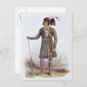 セノールリーダー、オセオラまたは「ライジングサン」 ポストカード (正面/裏面)