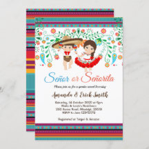 セノール·セノリタ·ジェンダー·リビール·招待状