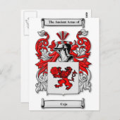 セハコートオブアームズ ポストカード (正面/裏面)