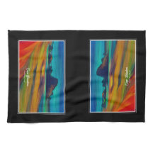 セバカラフルスティアン岬オレゴン海岸アート