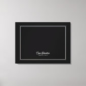 セバカラフルスティアン岬オレゴン海岸アート キャンバスプリント (正面)