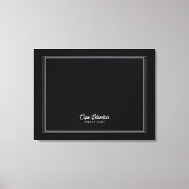 セバカラフルスティアン岬オレゴン海岸アート キャンバスプリント