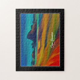 セバカラフルスティアン岬オレゴン海岸アート ジグソーパズル