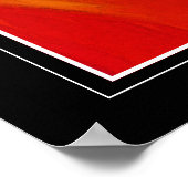 セバカラフルスティアン岬オレゴン海岸アート ポスター (角)