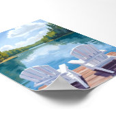 セバゴレイクメイン | アディロンドック絵を描チェア ポスター (角)