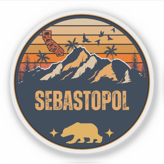 セバスチャポール, カリフォルニア シール (正面)