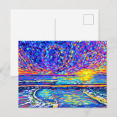 セバスチャンの入り口コットンキャンディースカイ ポストカード (正面/裏面)