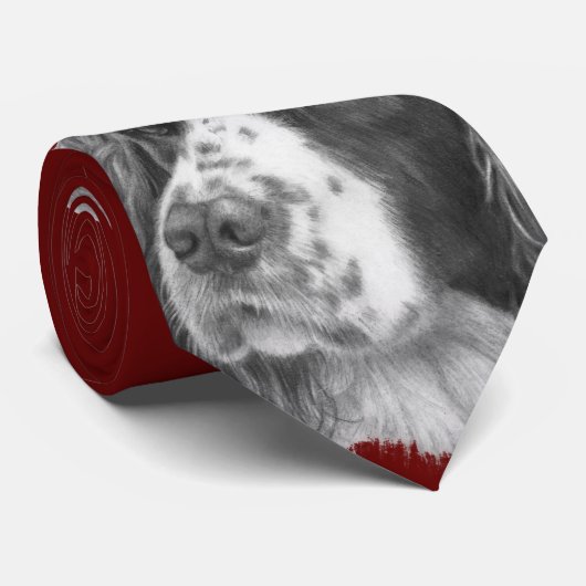 セバスチャンの英国のスプリンガースパニエル ネクタイ (ロール)