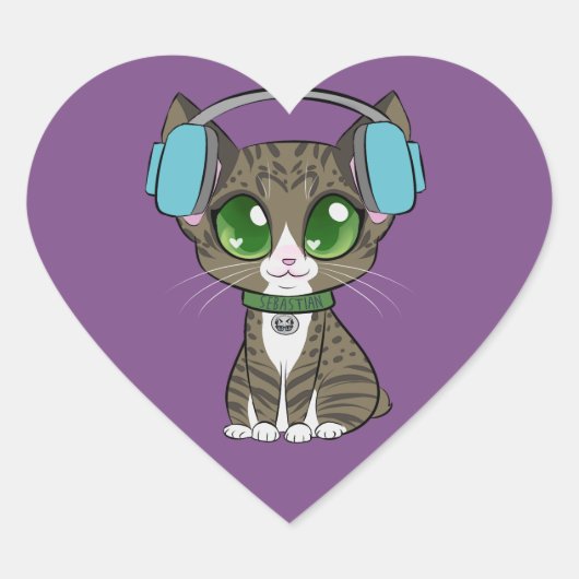 セバスチャンクラシックハートシール ハートシール (正面)