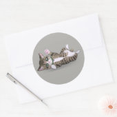 セバスチャンクラシックラウンドステッカー ラウンドシール (封筒)