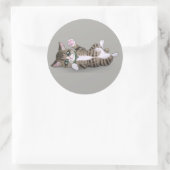 セバスチャンクラシックラウンドステッカー ラウンドシール (バッグ)